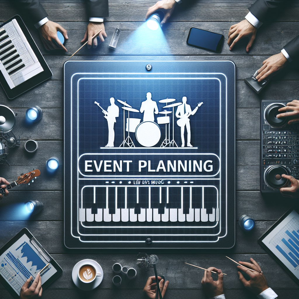 Veranstaltungsplanung für Live-Musik