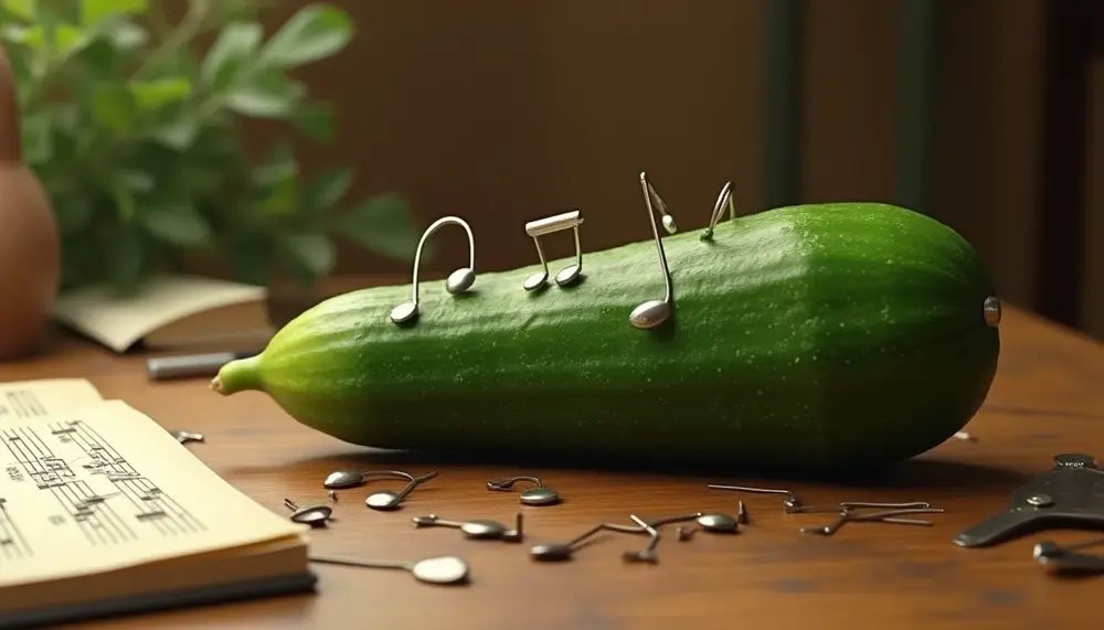 Das Musikinstrument Gurke: Ungewöhnlich, aber faszinierend