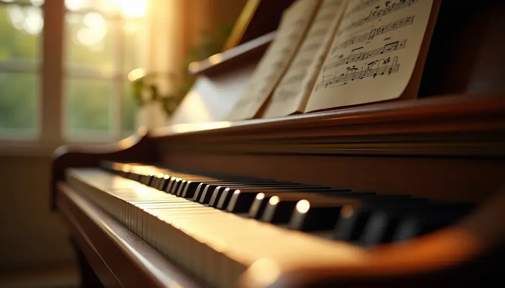 der-charme-des-klavier-mit-elfenbeintasten-ein-blick-auf-die-tradition