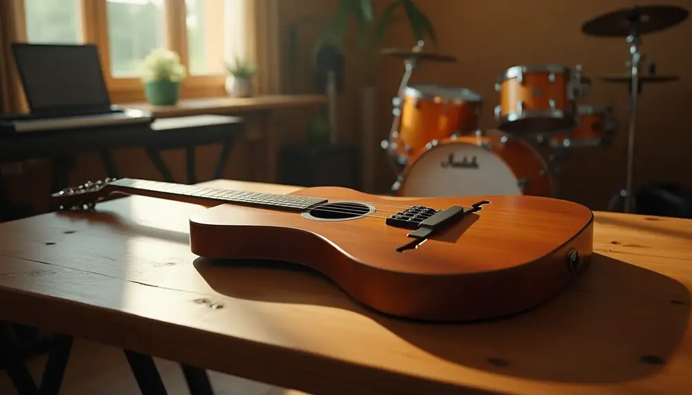 Die Kreativität entdecken: Gitarre ohne Saiten als ungewöhnliches Musikinstrument