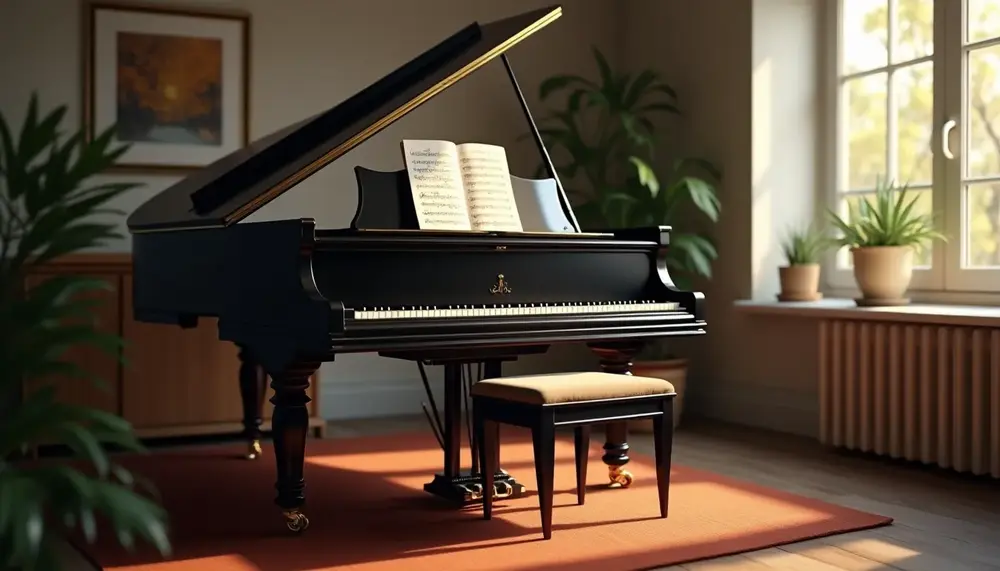 Die zeitlose Eleganz: Warum das schwarze Klavier nie aus der Mode kommt