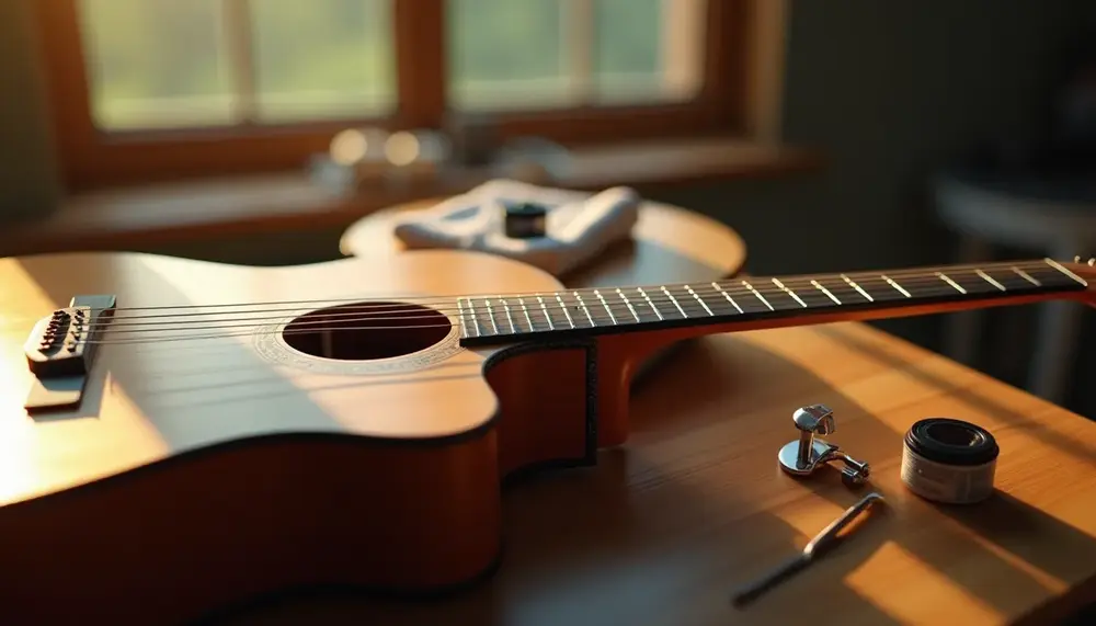 Gitarre Bridge optimieren: Tipps für besseren Klang und Spielgefühl