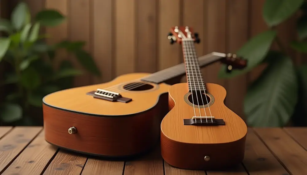 Gitarre und Ukulele: Die Unterschiede und Gemeinsamkeiten