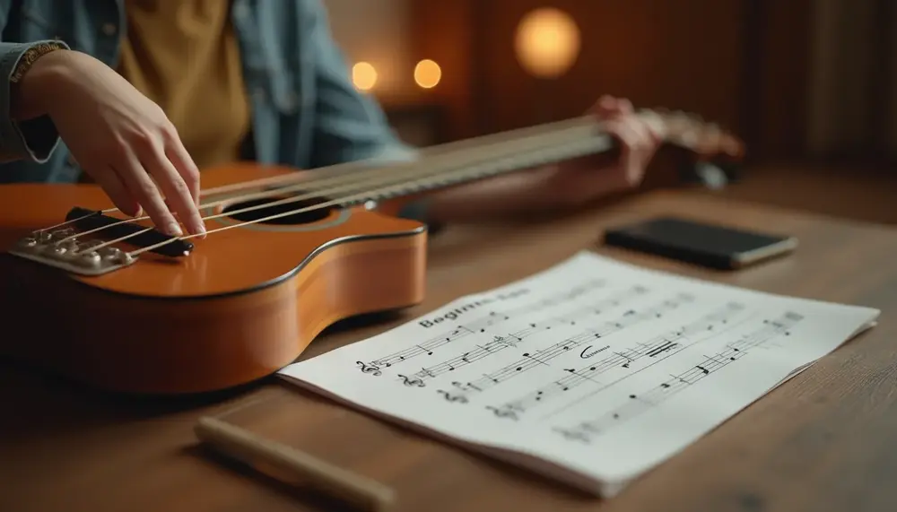 Musikinstrument Bass für Einsteiger: Erste Schritte auf den vier Saiten