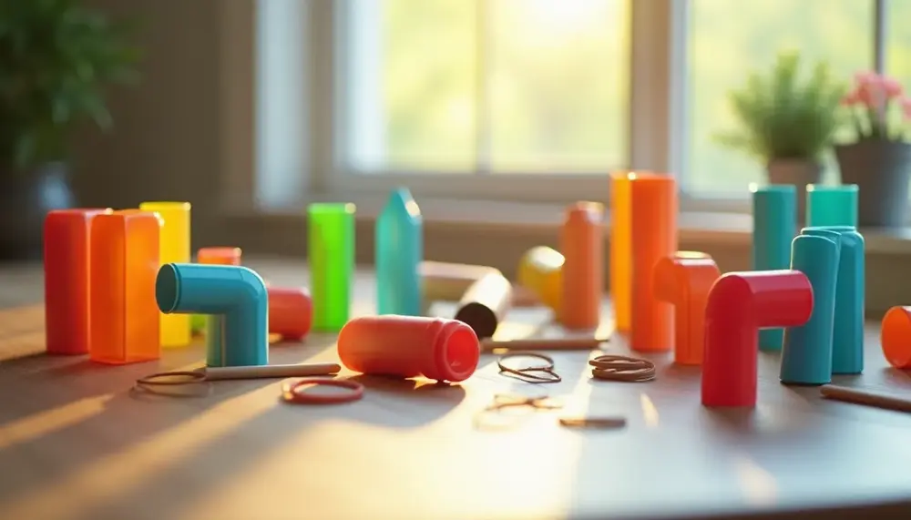 Musikinstrument Plastikrohr: Kreative Klänge selbst herstellen