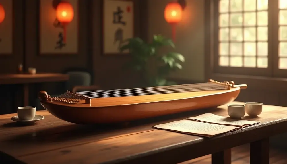 Qin Musikinstrument: Die Geheimnisse der chinesischen Zither