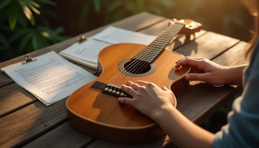 So spielst du Gitarre D Moll: Ein Leitfaden für Einsteiger