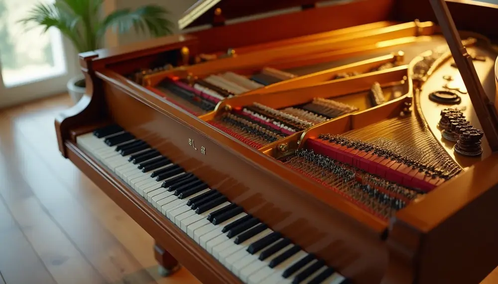 Verstehe den Klavier Aufbau: Ein Blick hinter die Klaviermechanik