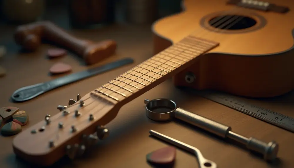 Wie man den Gitarrenhals richtig einstellt – Eine Schritt-für-Schritt-Anleitung