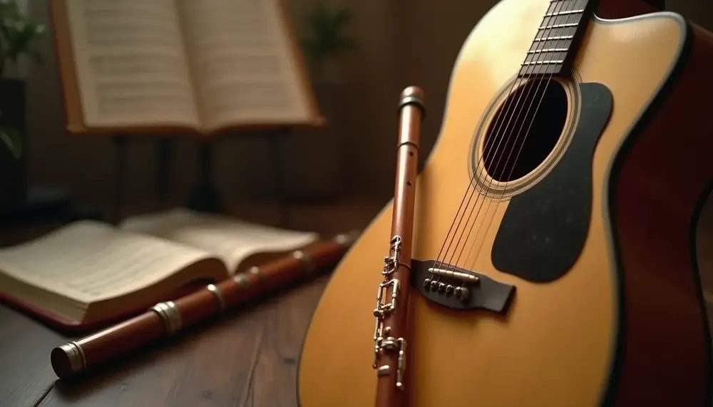 Wie man ein perfektes Gitarre Querflöte Duett arrangiert